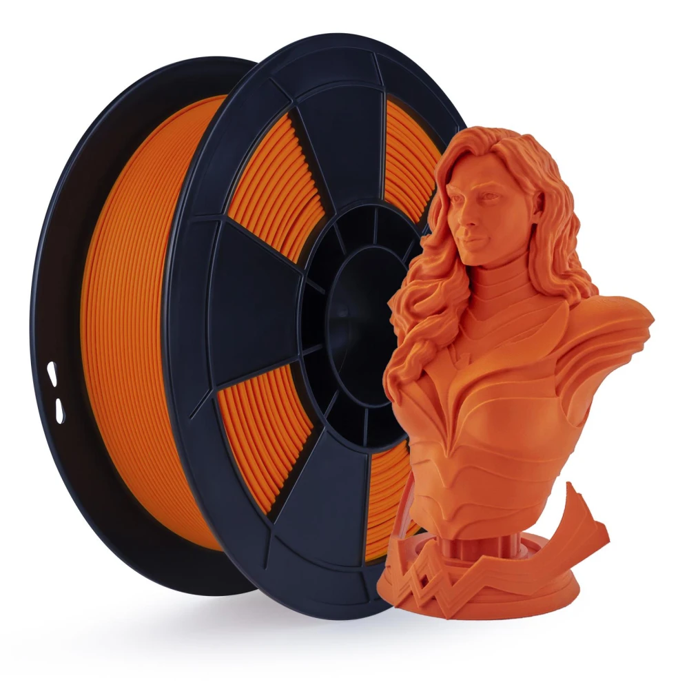 Fil 3D PLA MAT 500g 1.75mm Orange