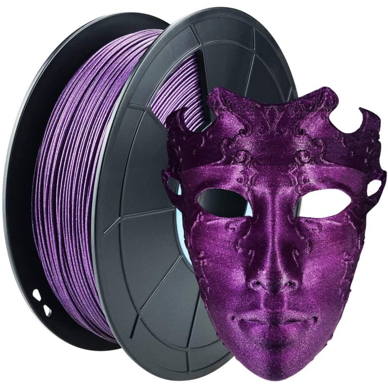 Filament 3D PLA Métallisé Violet 1.75mm 500g