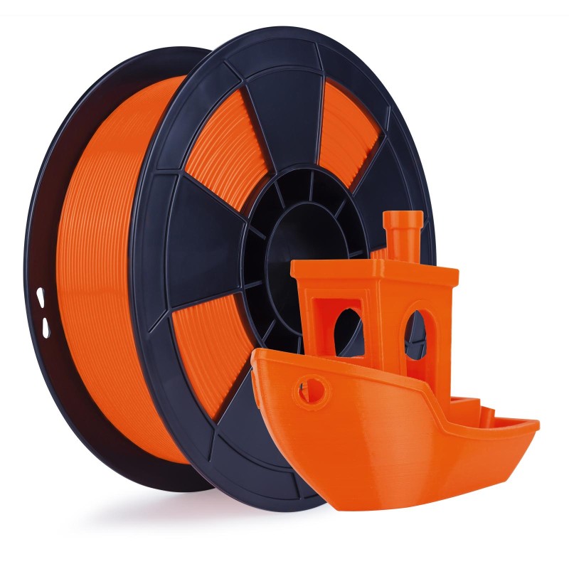 Filament 3D PLA Fluorescent 500g 1.75 mm Orange Filament 3D PLA Fluorescent 500g 1.75 mm Orange