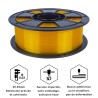 Filament 3D PLA Translucide 500g Orange 1.75mm Filament 3D PLA Translucide 500g Orange 1.75mm