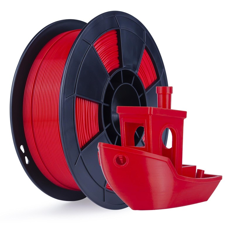 Fil 3D PLA 500g 1.75 mm Rouge