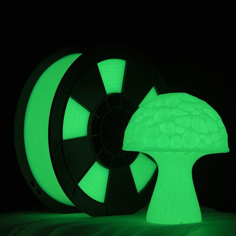 Filament 3D ABS Phosphorescent 1 kg 1.75 mm Vert