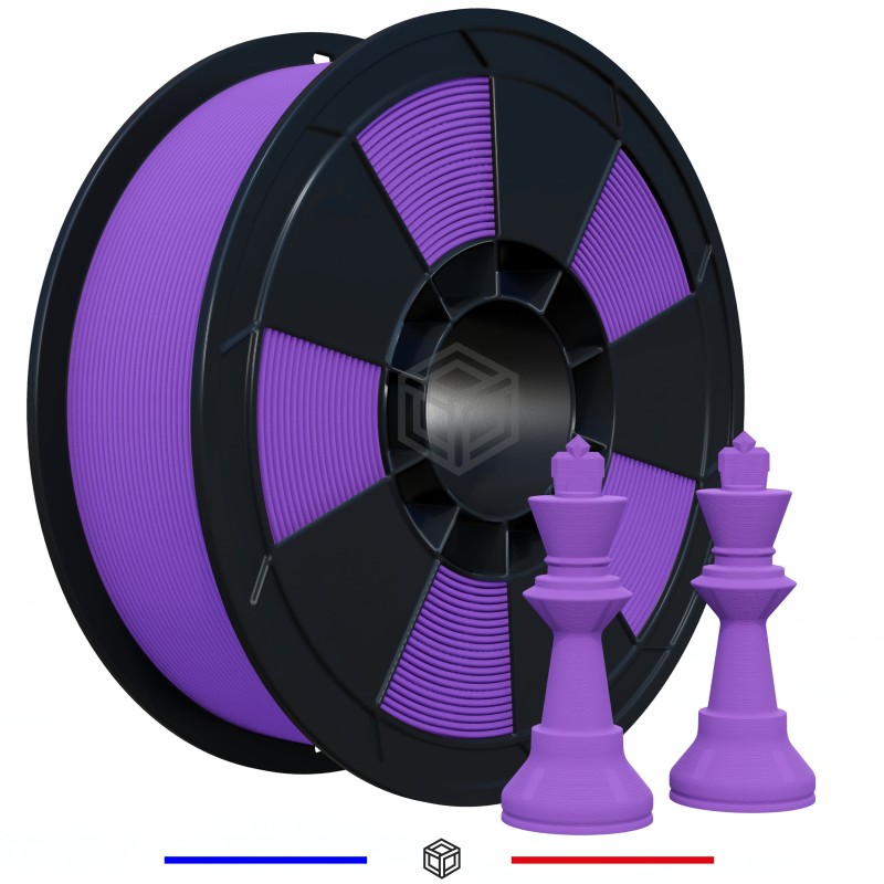 Fil 3D PLA MAT 1 Kg 1.75 mm Violet