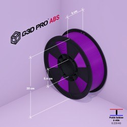 Filament 3D ABS 1 Kg 1.75 mm Violet