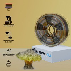 Filament 3D PLA Multicolore Automne 1.75 mm – 1 kg Translucide