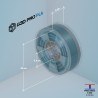 Fil 3D PLA 1 Kg 1.75 mm Translucide Multicolore Hiver