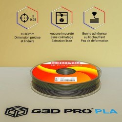 Filament 3D PLA Dégradé Automne 1.75 mm – 500g Translucide