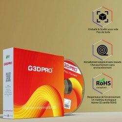 Filament 3D PLA Dégradé Automne 1.75 mm – 500g Translucide