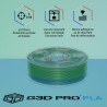 Fil 3D PLA Translucide Multicolore Été 1 Kg 1.75 mm Fil 3D PLA Translucide Multicolore Été 1 Kg 1.75 mm