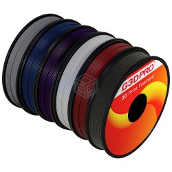 Pack Filament 3D Débutant Métallisé Paillette Mat Silk Glossy