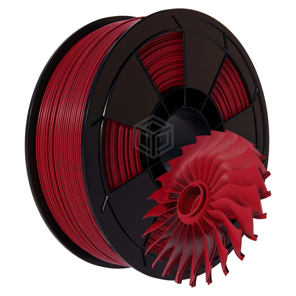 G3D PRO® Filament PLA pour imprimante 3D, 1,75mm, Rouge, Bobine, 0
