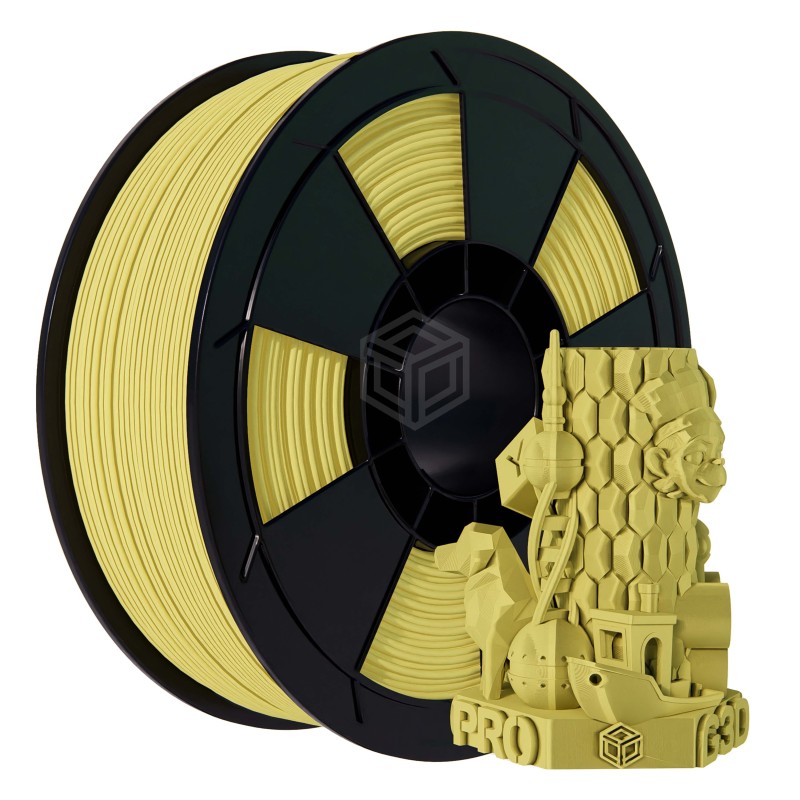 Fil 3D PLA Pastel 1 Kg 1.75 mm Jaune