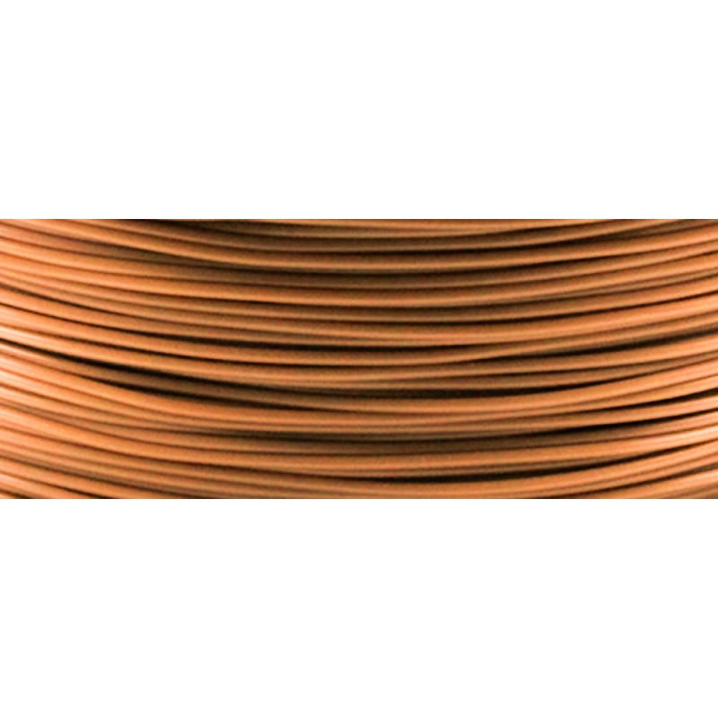 Filament PLA 1.75 mm marron par 10 mètres