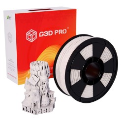 Filament 3D Stone PLA 1.75mm Bleu Blanc