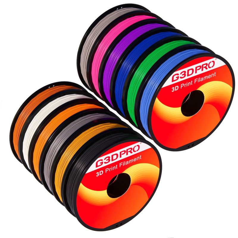 PACK STARTER 12x500g PLA 1.75MM