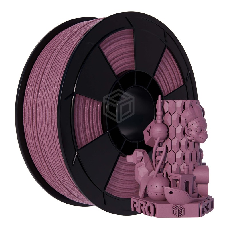 Filament 3D PLA Métallisé Rose1.75mm 500g - Grossiste 3D