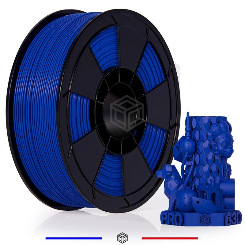 Fil 3D PLA 1 Kg 1.75 mm Bleu