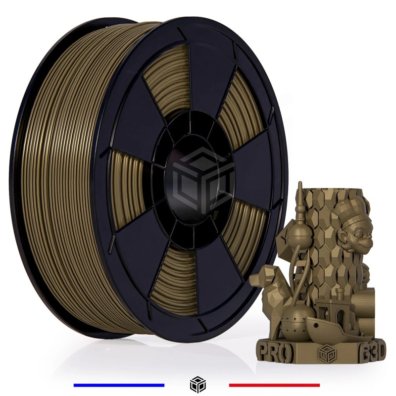 Fil 3D PLA 1 Kg 1.75 mm Bronze