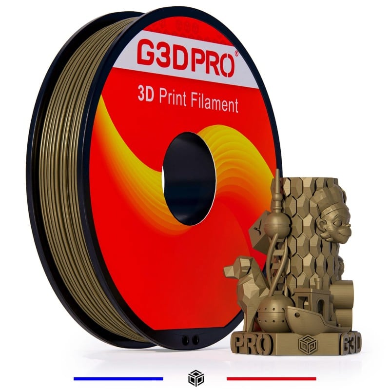Fil 3D PLA 500g 1.75 mm Bronze Fil 3D PLA 500g 1.75 mm Bronze