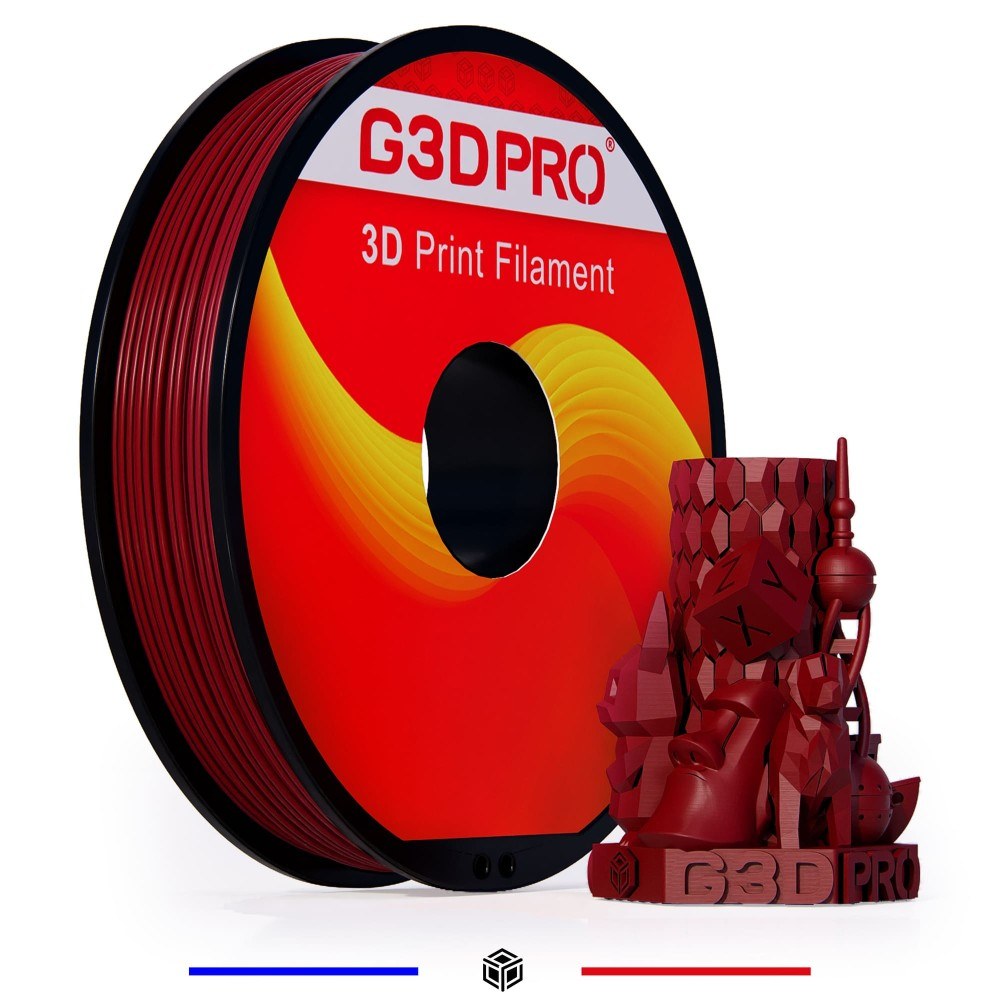 Fil 3D PLA 500g 1.75 mm Rouge Scarlet