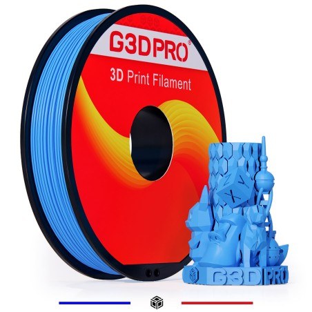 Filament 3D PLA Fluorescent 500g 1.75 mm Bleu