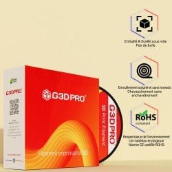 Fil 3D PLA 500g 1.75 mm Or