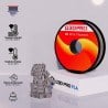 Fil 3D PLA 500g 1.75 mm Gris Fil 3D PLA 500g 1.75 mm Gris