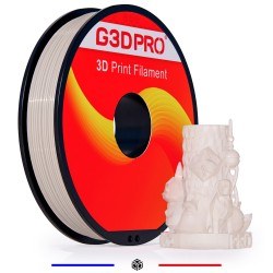 Fil 3D PLA 500g 1.75 mm Transparent