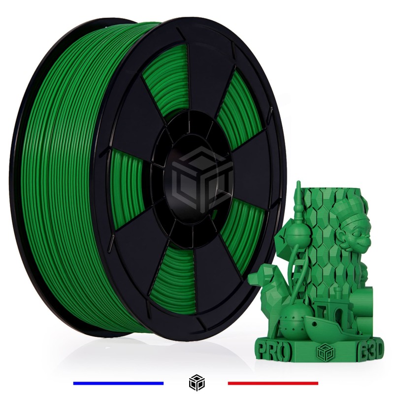 Fil 3D PLA 1 Kg 1.75 mm Vert