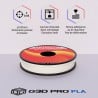 Fil 3D PLA 500g 1.75 mm Blanc Fil 3D PLA 500g 1.75 mm Blanc
