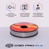 Fil 3D PLA 500g 1.75 mm Argent Fil 3D PLA 500g 1.75 mm Argent