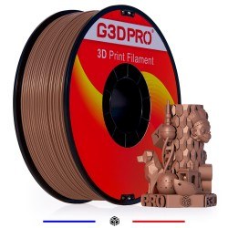 Fil 3D PLA 1 Kg 1.75 mm Cuivre copper