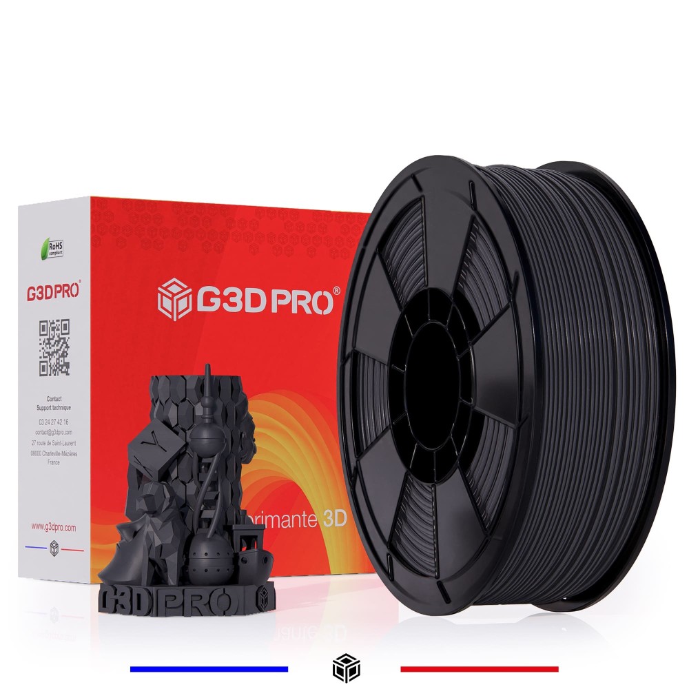 Filament 3D PLA 1 Kg 1.75 mm Gris Anthracite