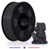 1031 - Fil 3D PLA 1 Kg 1.75 mm Dark Gris Anthracite