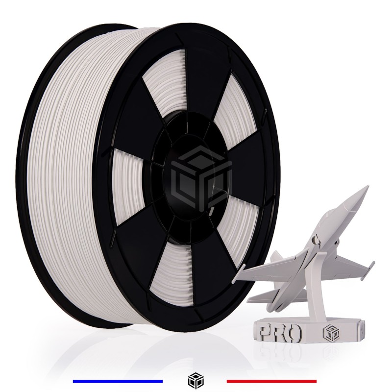 Filament 3D PLA H-V Blanc 1.75mm 1 kg G3D PRO®