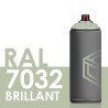 2245 - Bombe de peinture 400ml Brillant RAL 7032 Gris Silex