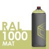 3284 - Bombe de peinture 400ml Mat RAL 1000 Beige Vert