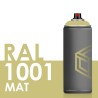 Bombe de peinture 400ml Mat RAL 1001 Beige