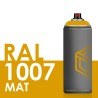 3298 - Bombe de peinture 400ml Mat RAL 1007 Jaune Narcisse
