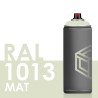 3304 - Bombe de peinture 400ml Mat RAL 1013 Blanc Perlé