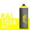 3326 - Bombe de peinture 400ml Mat RAL 1026 Jaune Brillant
