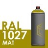 3329 - Bombe de peinture 400ml Mat RAL 1027 Jaune Curry
