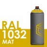 3333 - Bombe de peinture 400ml Mat RAL 1032 Jaune Genet