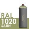 3319 - Bombe de peinture 400ml Satin RAL 1020 Jaune Olive
