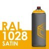 3332 - Bombe de peinture 400ml Satin RAL 1028 Jaune Melon