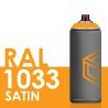3336 - Bombe de peinture 400ml Satin RAL 1033 Jaune Dahlia