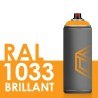 3337 - Bombe de peinture 400ml Brillant RAL 1033 Jaune Dahlia