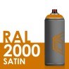 3351 - Bombe de peinture 400ml Satin RAL 2000 Orangé Jaune