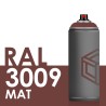 3397 - Bombe de peinture 400ml Mat RAL 3009 Rouge Oxyde