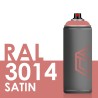 3406 - Bombe de peinture 400ml Satin RAL 3014 Vieux Rose